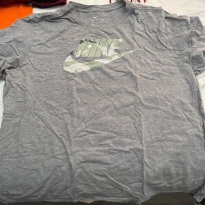 Camo Logo Nike T shirt